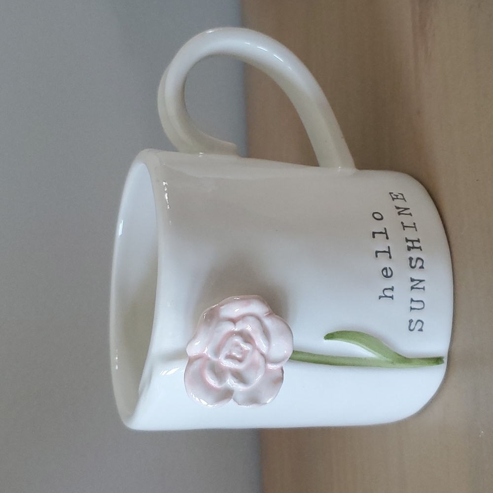 Mud Pie Mug / Hello Sunshine / Floral